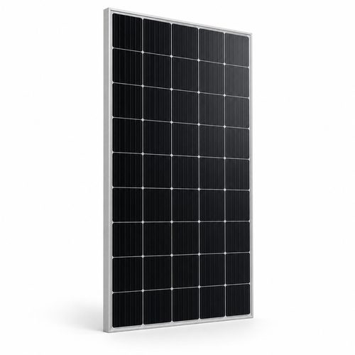 Black solar panel
